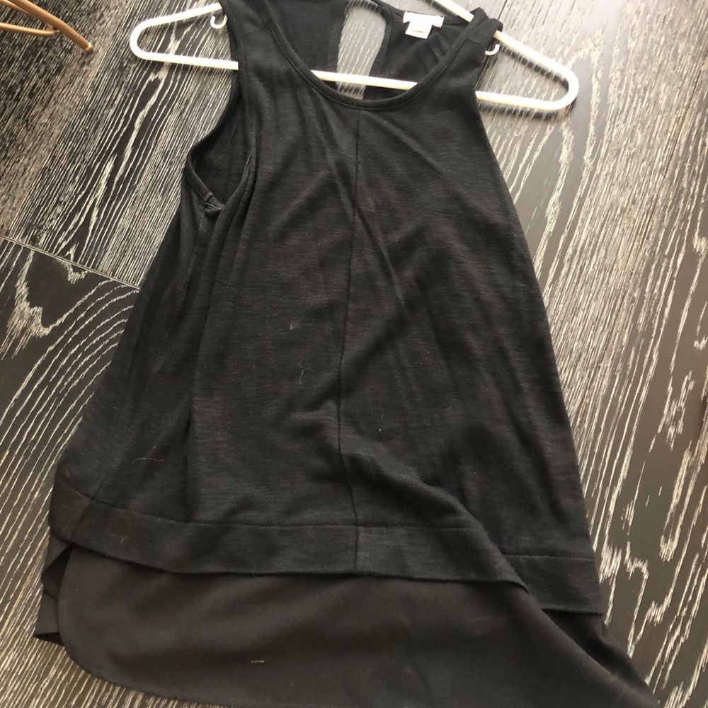 J drew black tank top